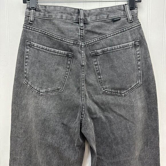 Pacsun Jeans 27 Boyfriend High Rise Gray Denim Womens Distressed 90s Grunge EUC - Picture 5 of 13